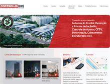 Tablet Screenshot of controllerbms.com.br